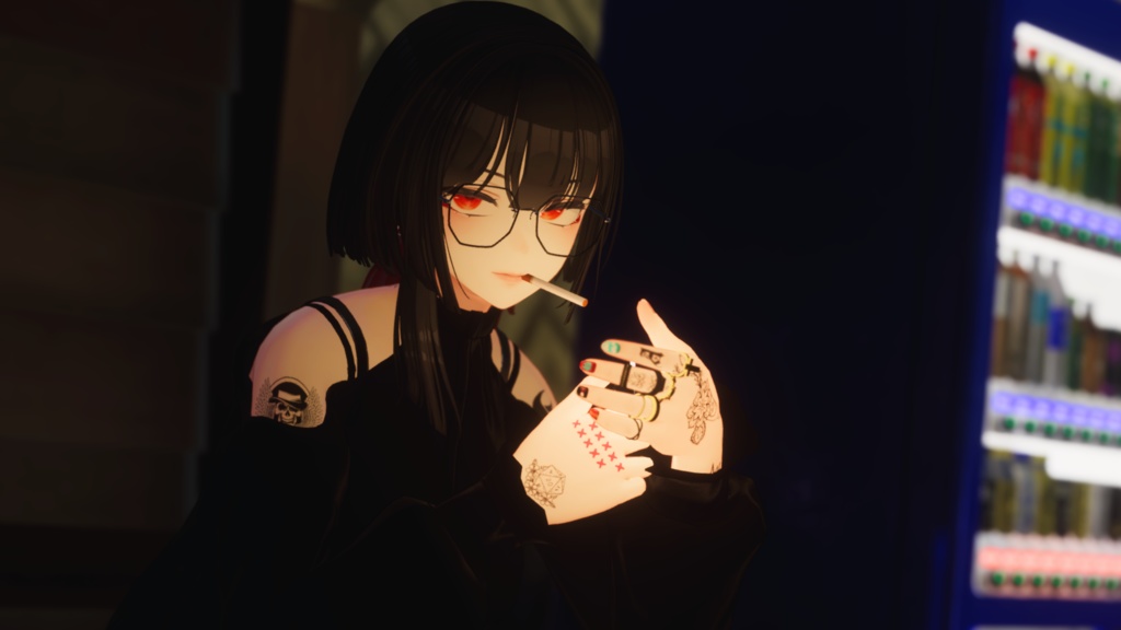 【VRC対応3Dモデル】PLG-01【複数アバター対応】