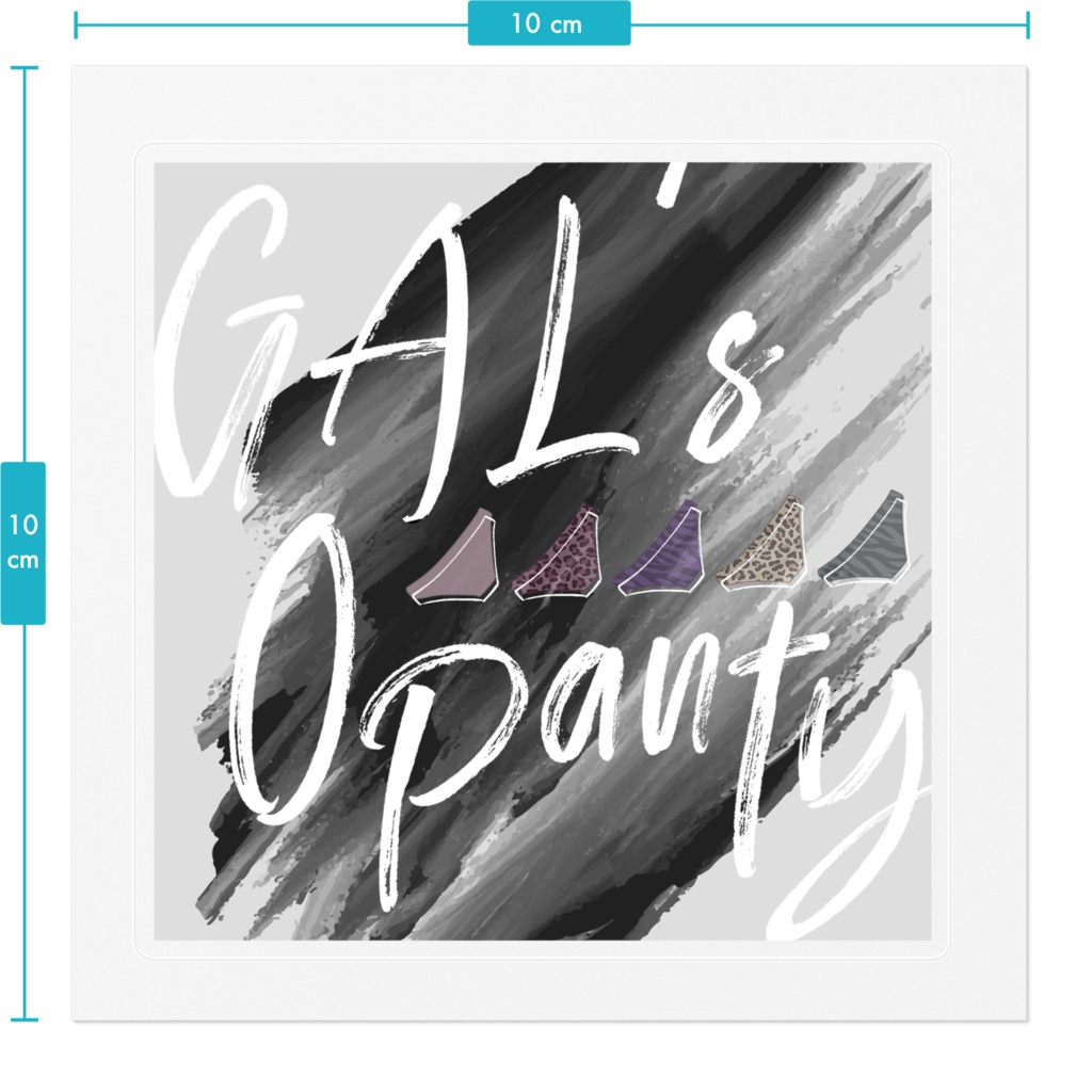 【ぎゃるぱん】1stアルバムステッカー