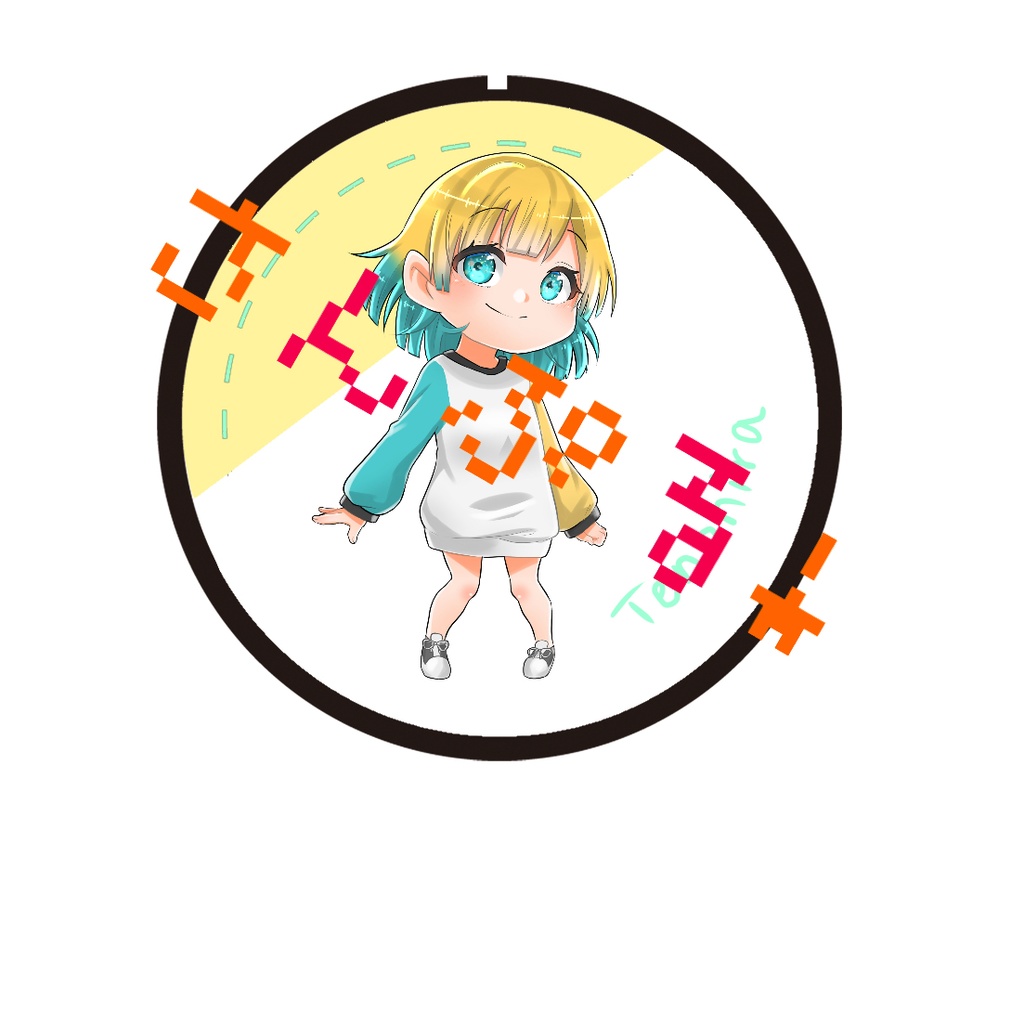 てのひら缶バッジA