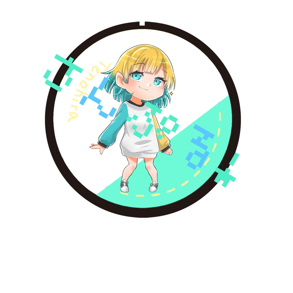 てのひら缶バッジB