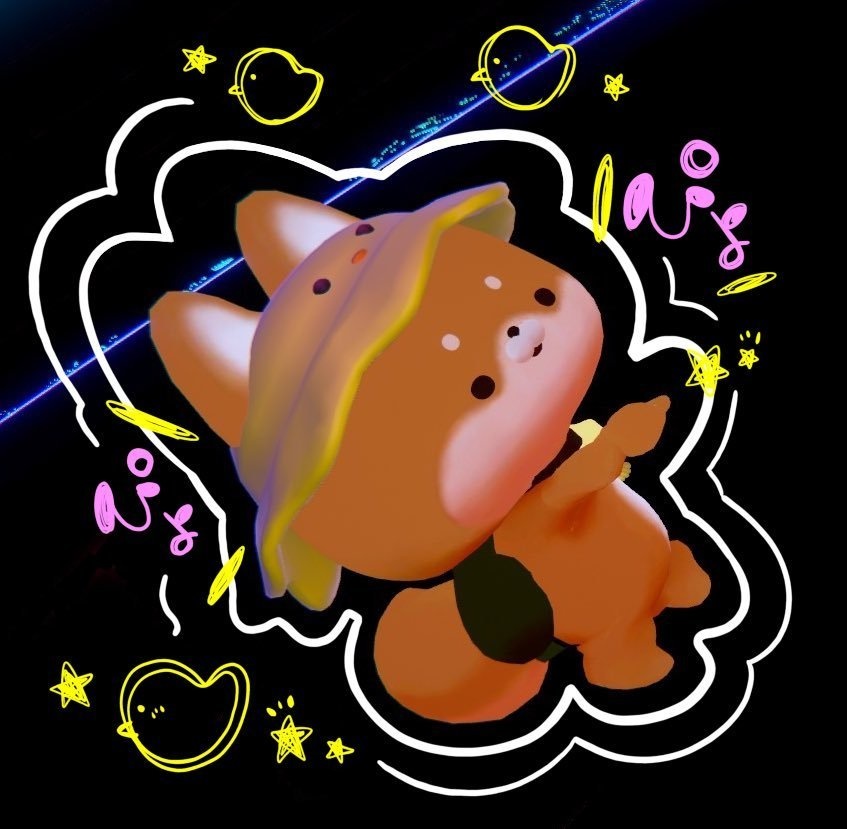 シンプルなひよこ帽子☆