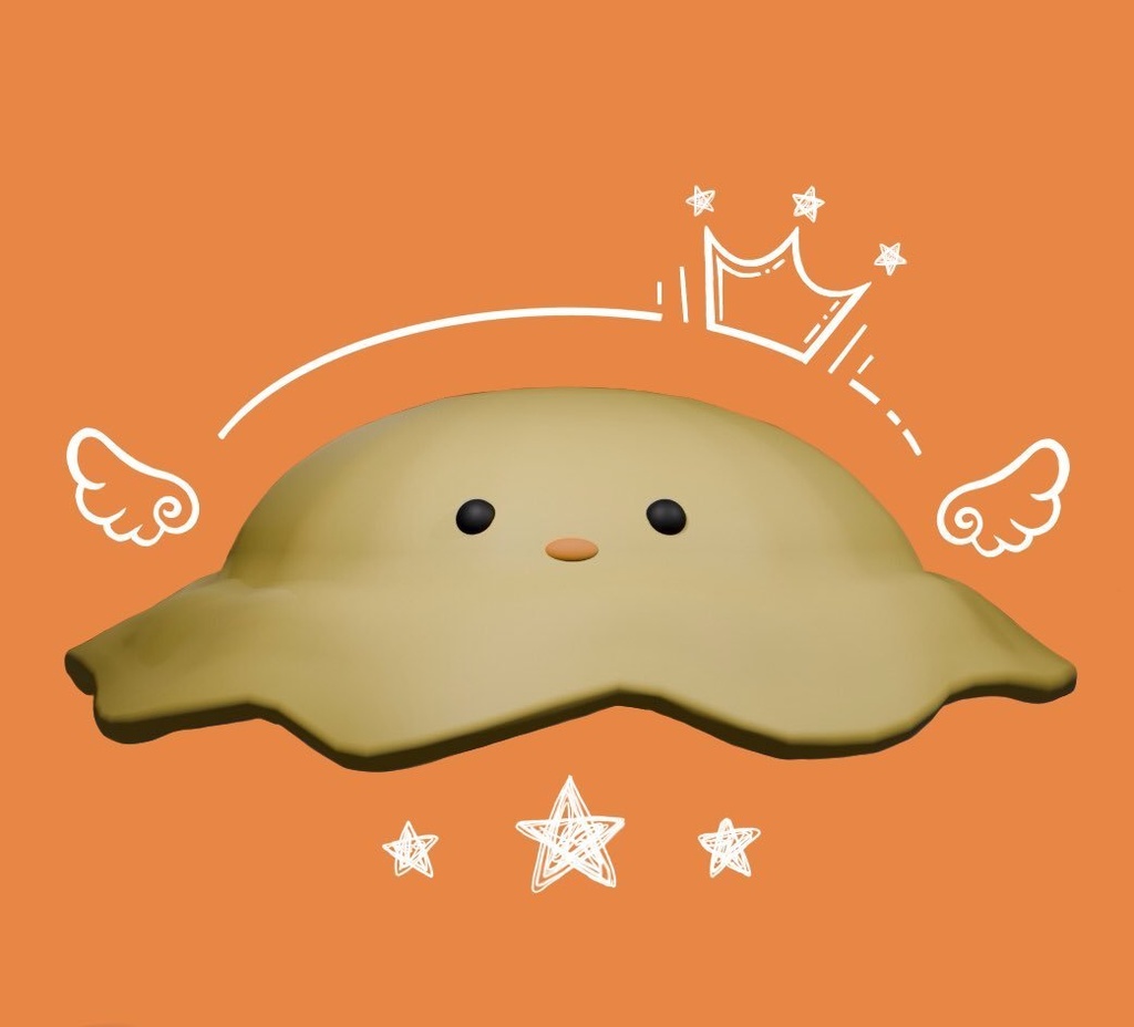 シンプルなひよこ帽子☆