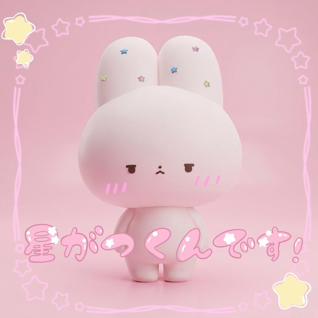 【ModularAvatar対応】わたこめこの耳にお星様☆