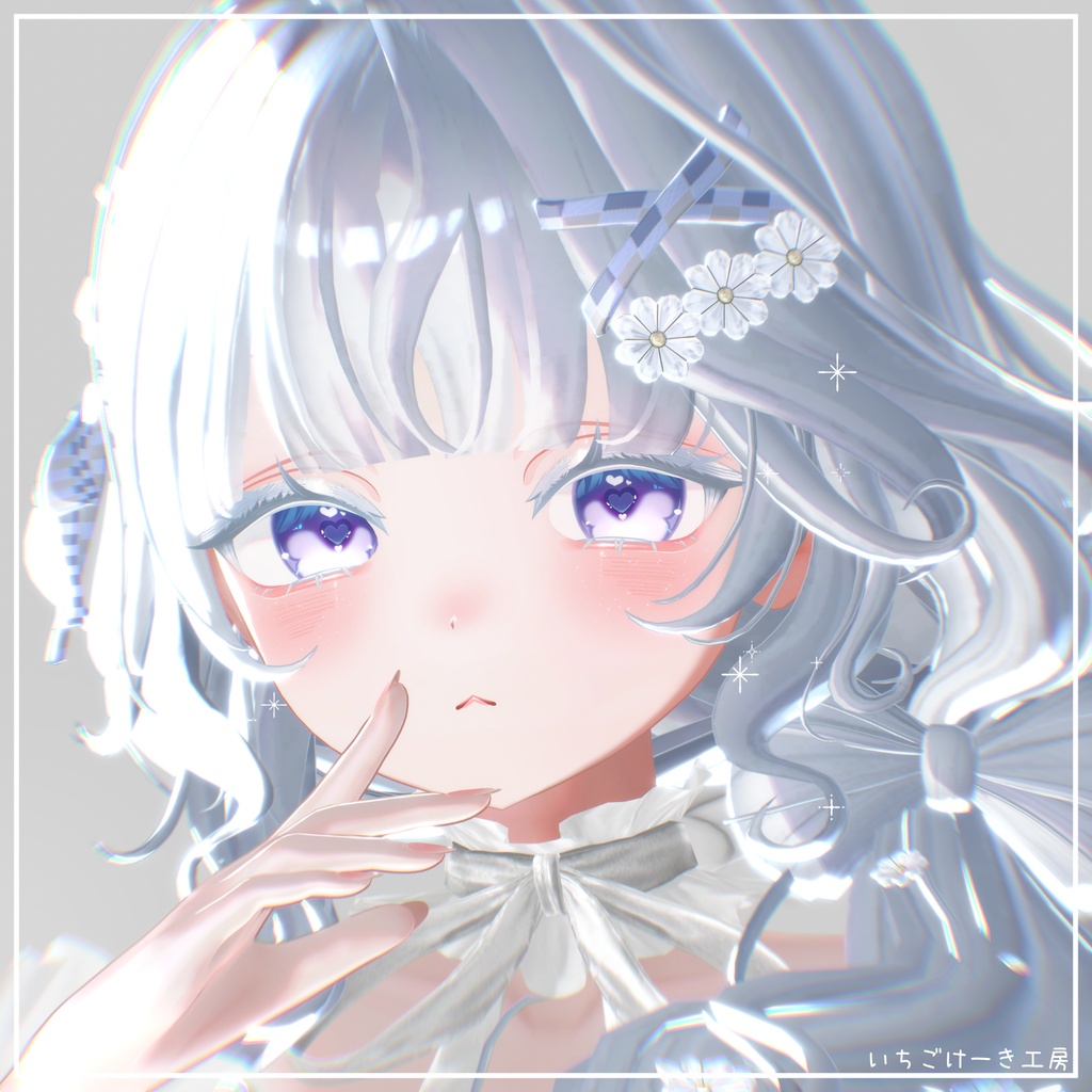 【フォロワー500人記念セール🎁】動く!【Mayo/まよ】💘Cupid Charm💘 make up & eye texture & neil texture & face anim