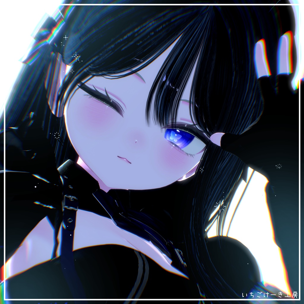 【発売記念無料&セール!】視線で色が変化!【Eku/エク】🦋Butterfly Nightdew🦋makeup & eye texture & Blendshape