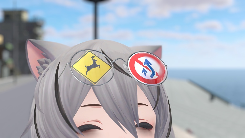 【VRC想定】標識サングラス