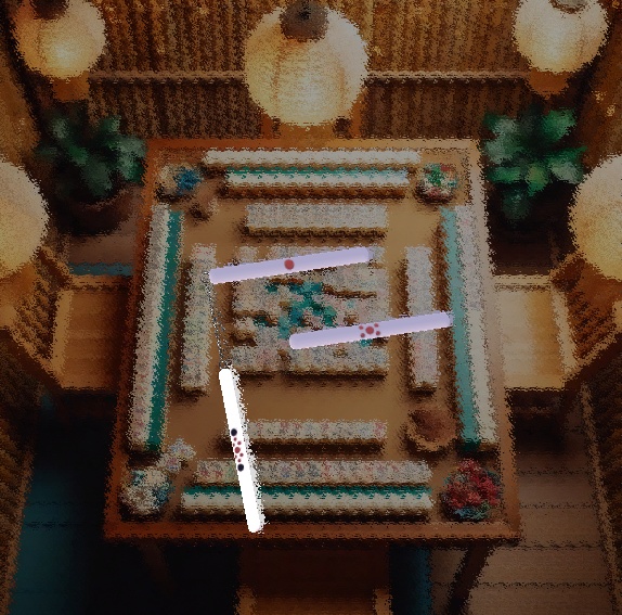 【VRC想定】点棒ピアス