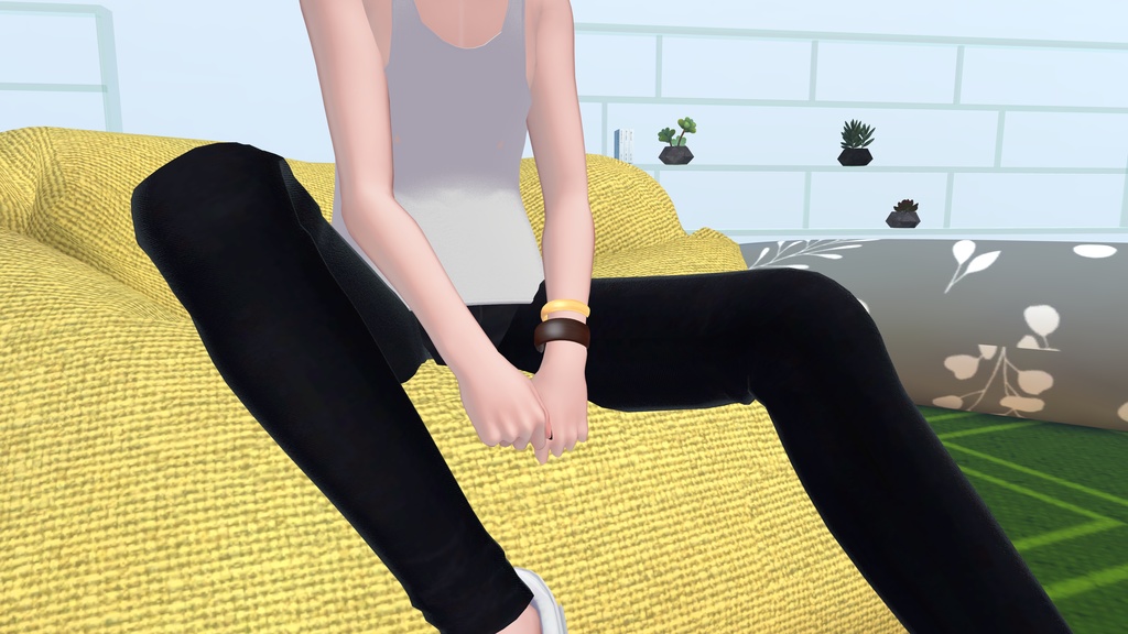 WOOD Bangle 【VRC想定】【MA対応】