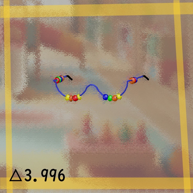 【VRC想定】ワイヤービーズグラス【MA対応】