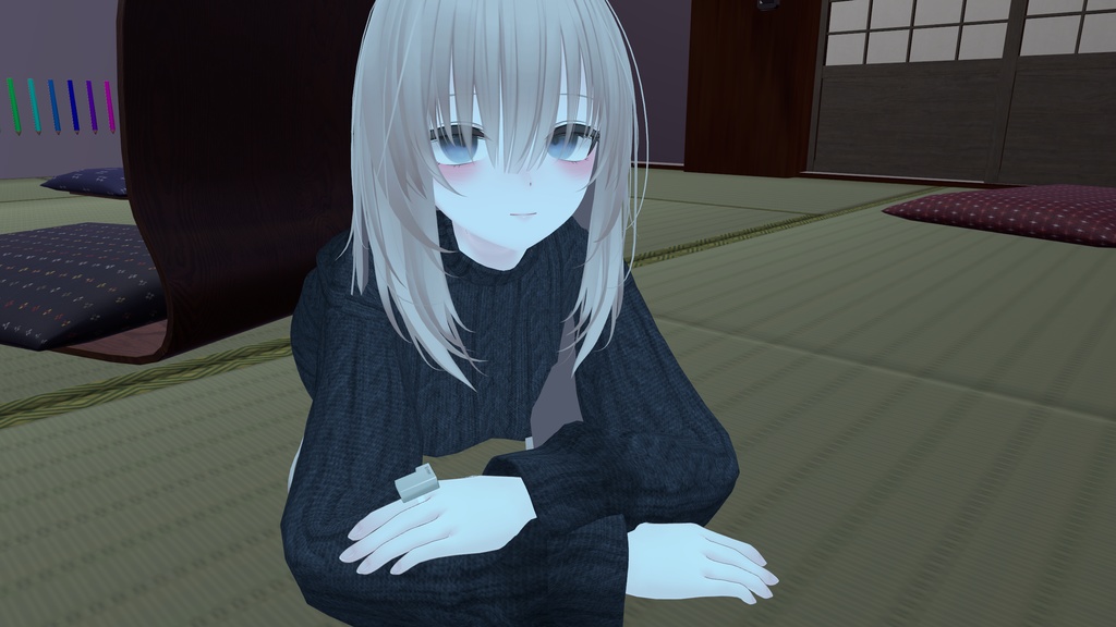 【VRC想定】キーキャップリング