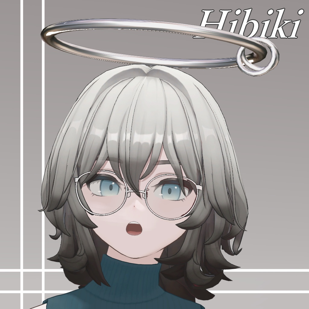 Silver halo【VRC想定、MA対応】