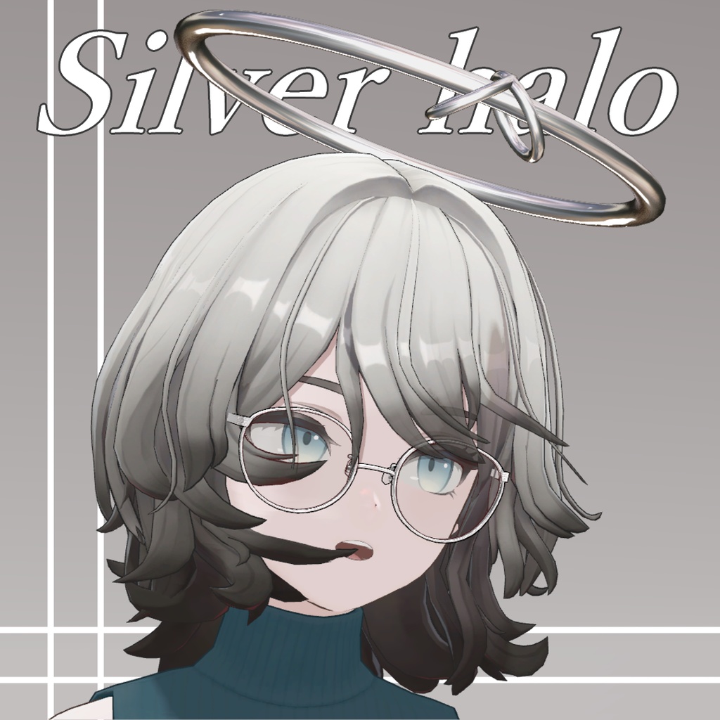 Silver halo【VRC想定、MA対応】