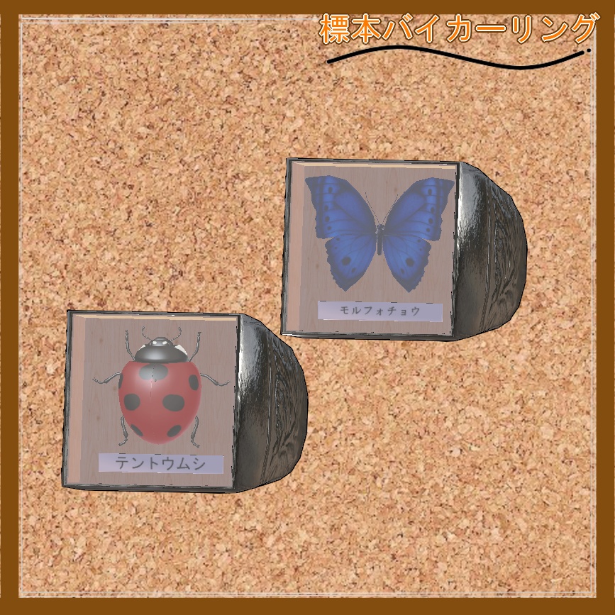 標本バイカーリング【VRC想定、MA対応】