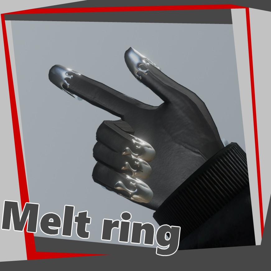 Melt ring【VRC想定　MA対応】