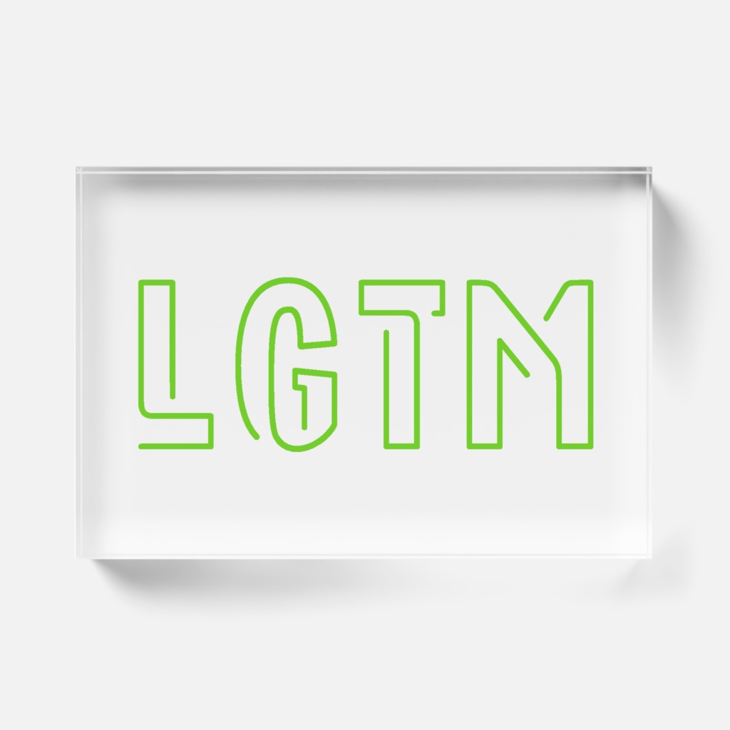 LGTMアクリルブロック(148x100mm)