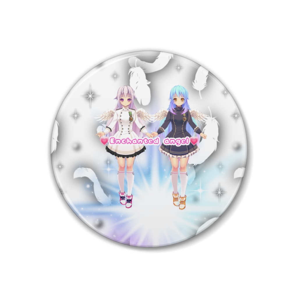 Enchanted angel ロゴ 《公式》 缶バッジ