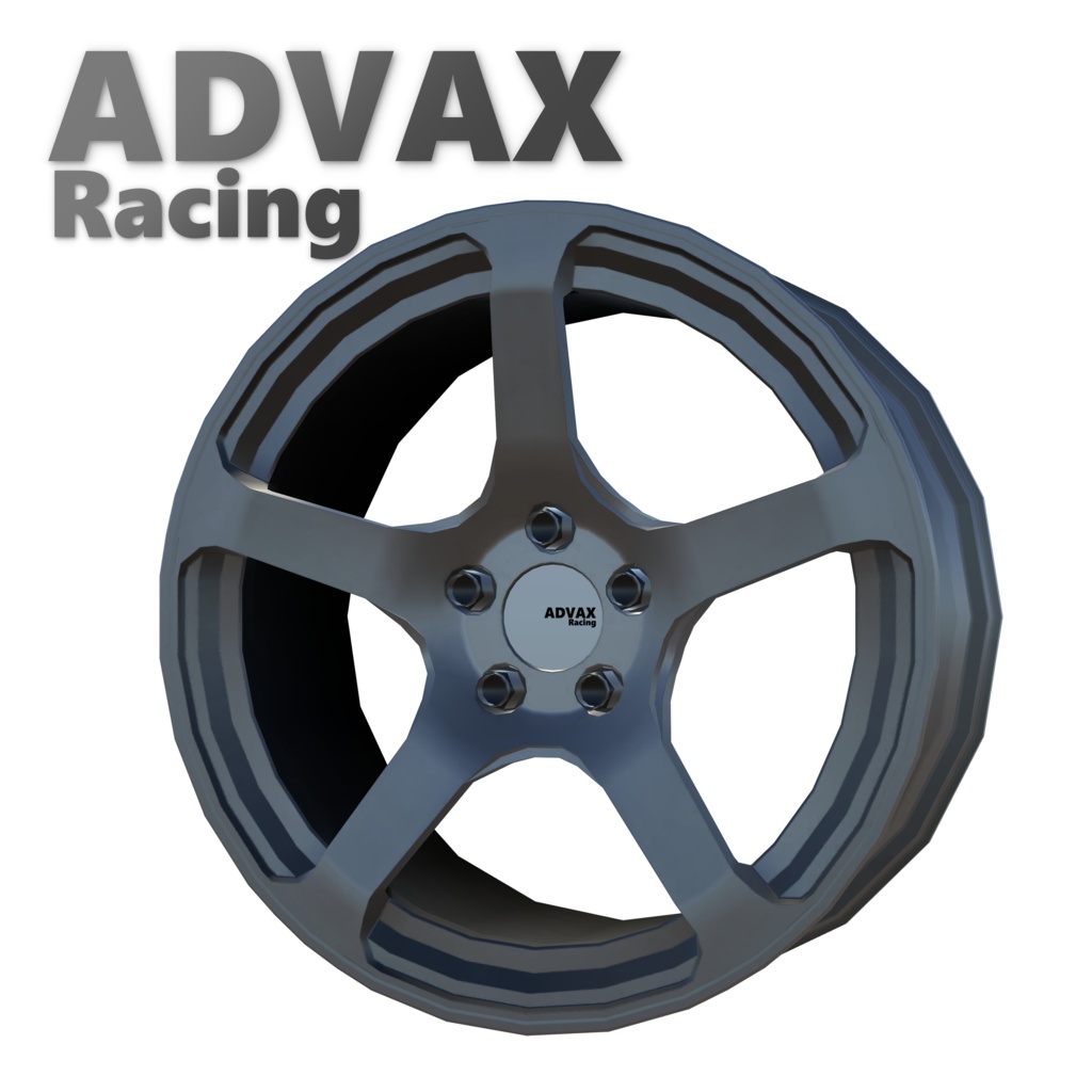 【VRChat向け】ホイール「ADVAX HW-5」