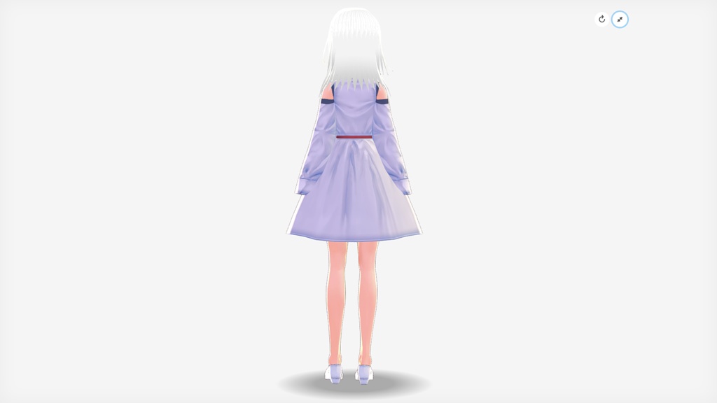 銀髪ちゃん［VRチャット］ - omikujiの雑貨店 - 2/2