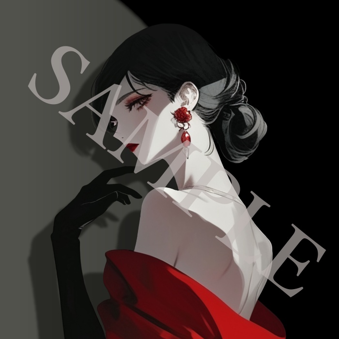 『深い赤を愛する』配信用素材