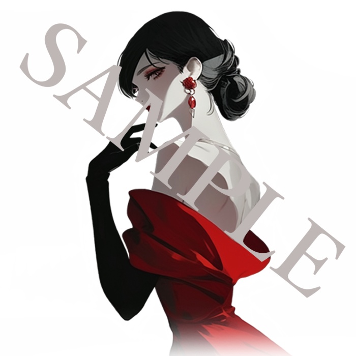 『深い赤を愛する』配信用素材