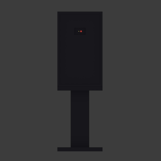 自作風フルレンジスピーカー+スピーカースタンド