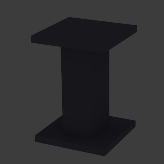 自作風フルレンジスピーカー+スピーカースタンド