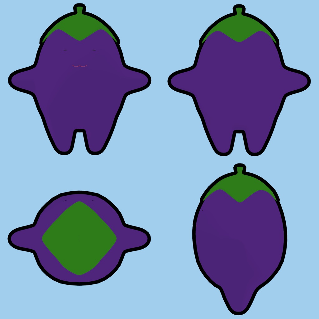 【VRChatアバター】ちびなす