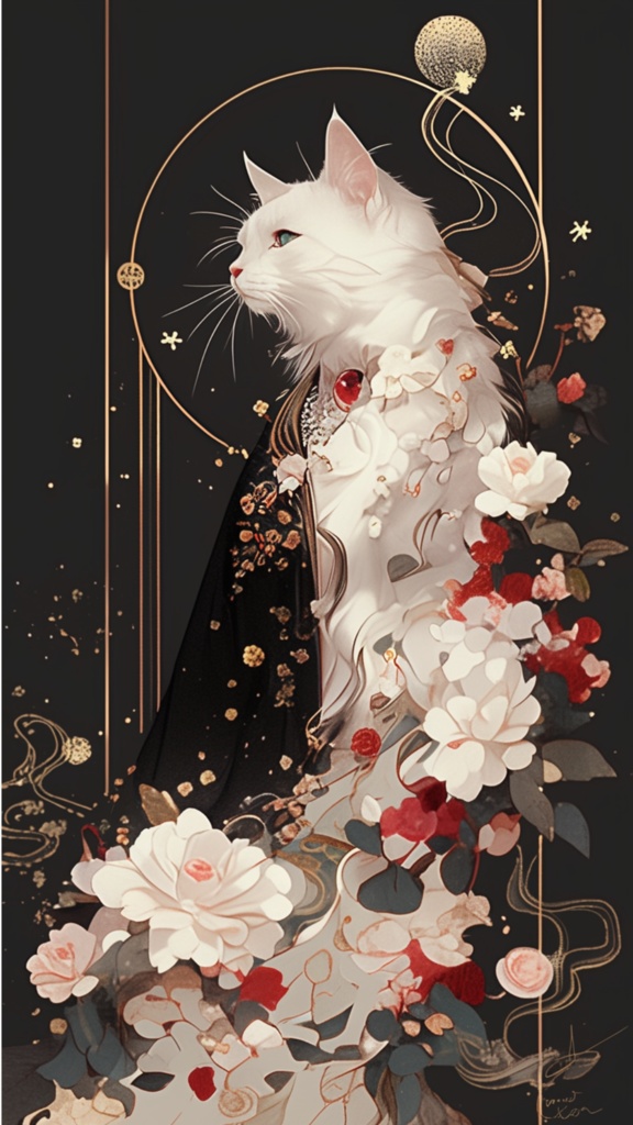 猫のスマホの壁紙