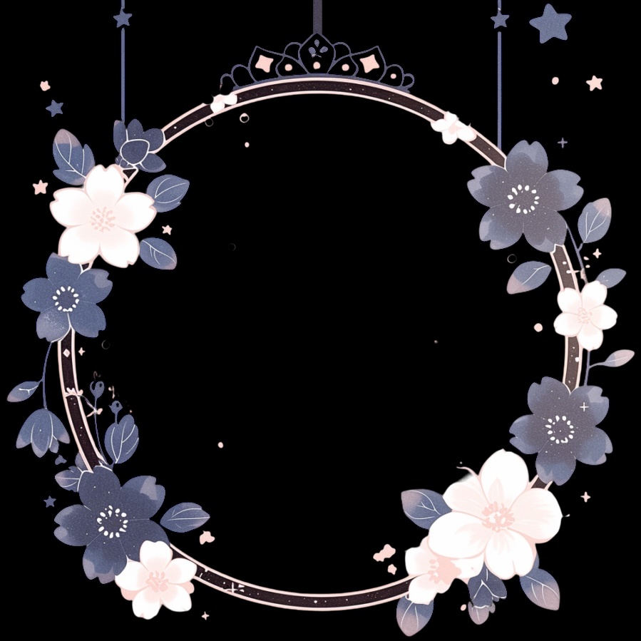 花のアイコンリング