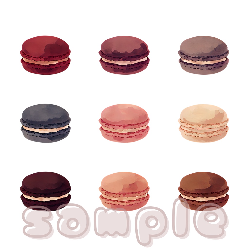 デジタルステッカー(高画質化して背景透過済み)