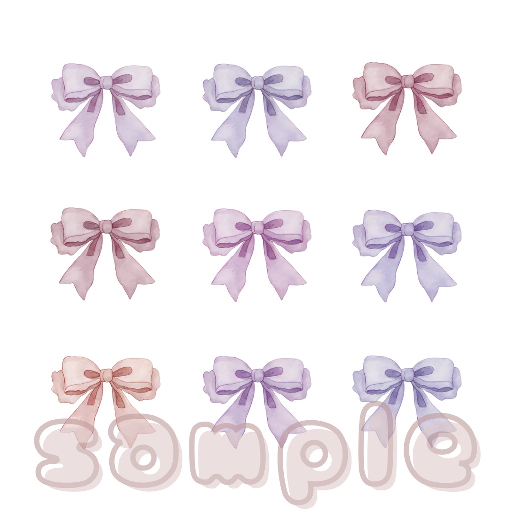 デジタルステッカー(高画質化して背景透過せず)36個set