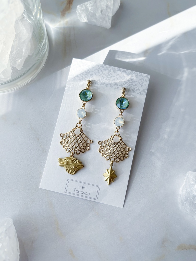 FGO カドック&アナスタシア イメージピアス/イヤリング