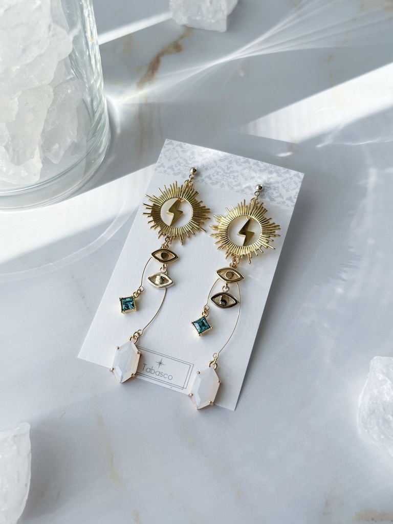 【受注】FGO インドラ(英霊祝装) イメージピアス/イヤリング