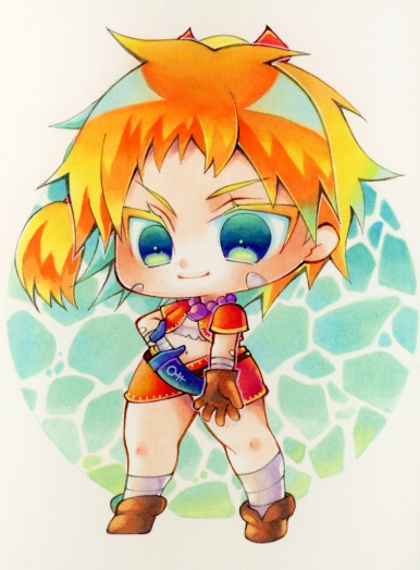 【コピック・原画】手描きイラスト クロノクロス