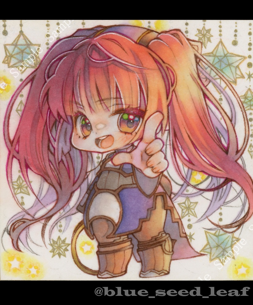 手描きイラスト デュープリズム①
