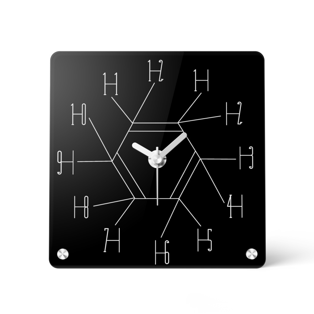 C6H12 シクロヘキサン置時計