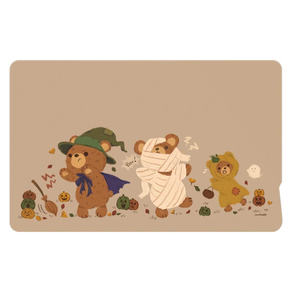 ハロウィンの3匹のクマ