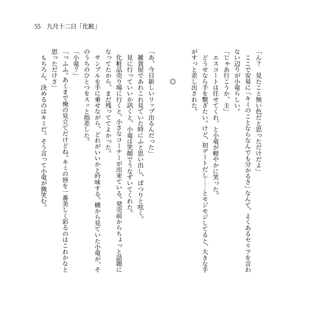 刀さにお題80分まとめ本「Campsis」