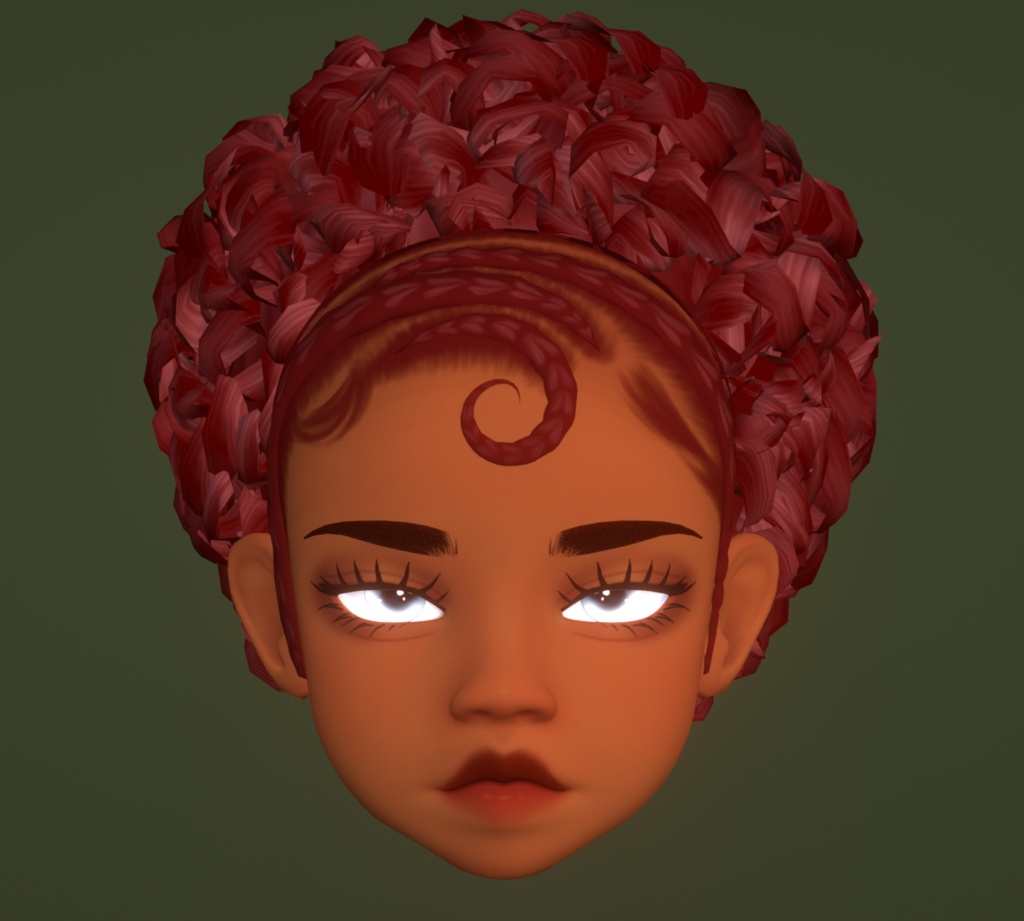 Twirly Braids Hair