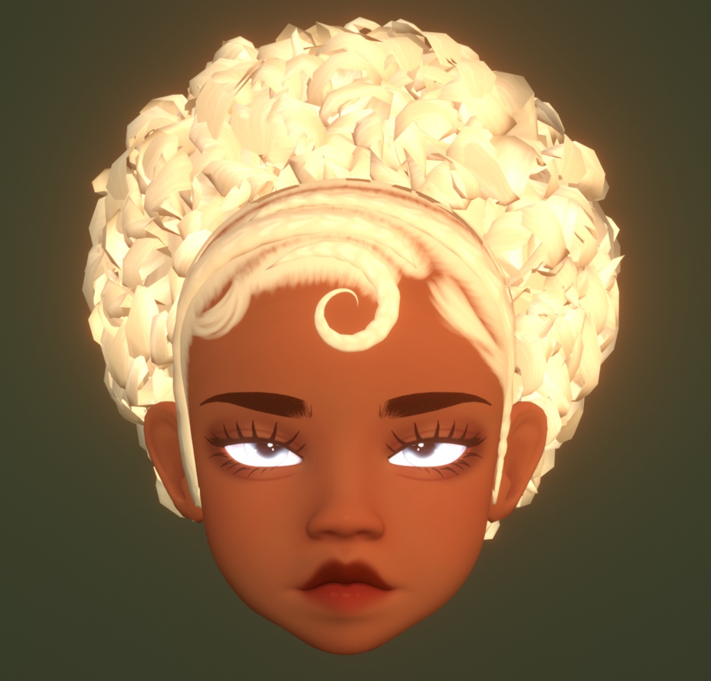 Twirly Braids Hair