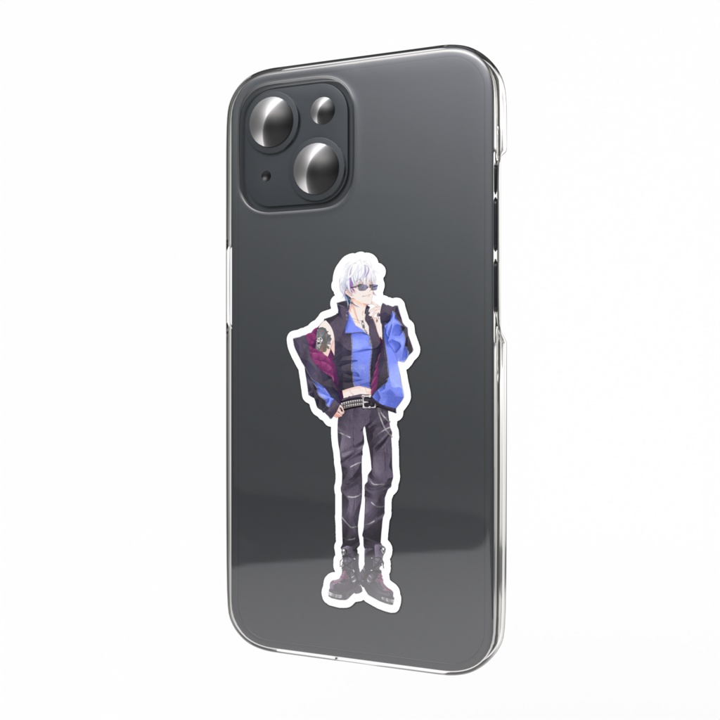 夏 スマホステッカー【縦】