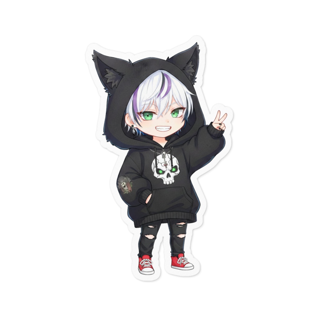 ちび夏ステッカー