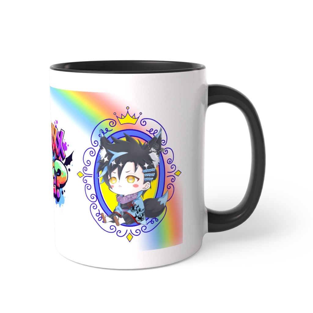 Wケモ夏 ツートンカラーマグカップ