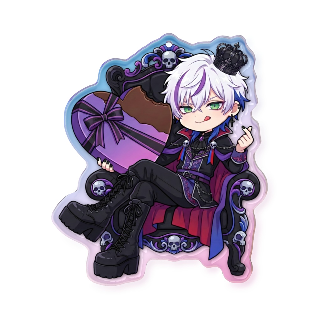 V-day ちび夏オーロラアクキー