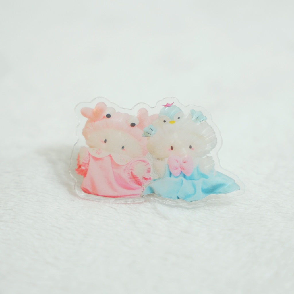 MERUMERU TWINS アクリルバッジ