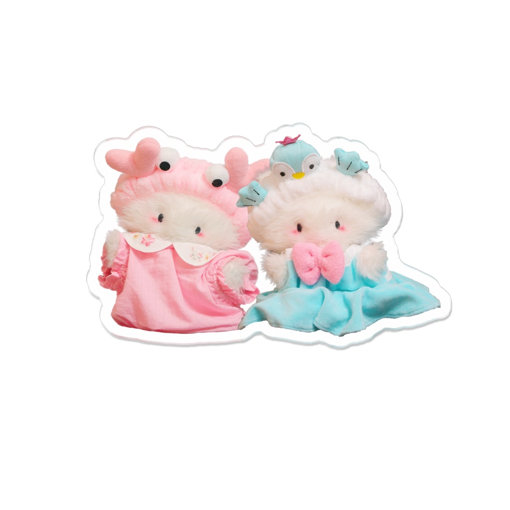 MERUMERU TWINS アクリルバッジ