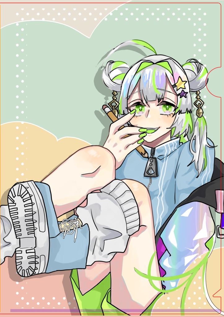 にぃ様自画像クリアファイル
