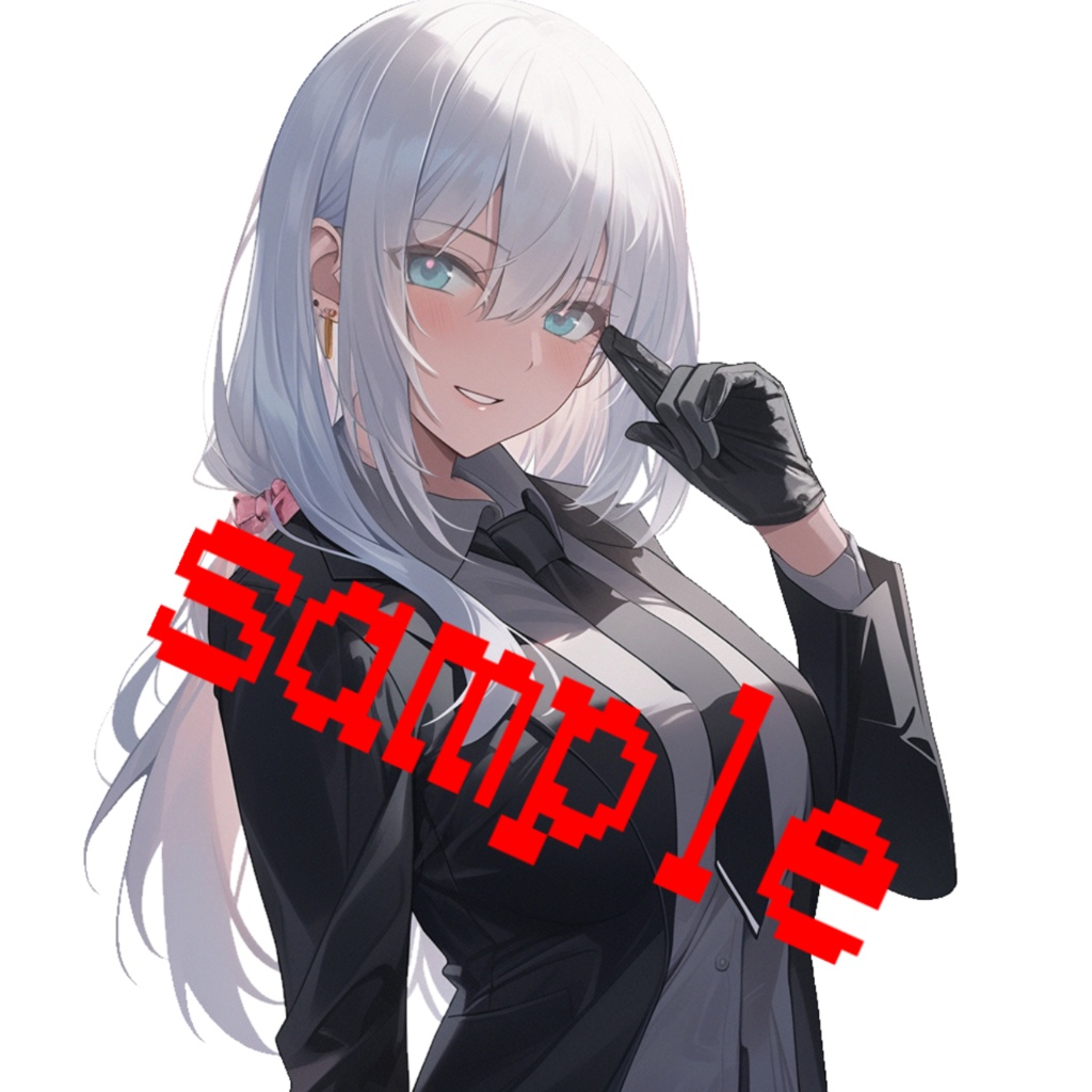 立ち絵 スーツを着た女