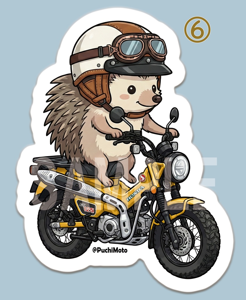 HONDA ハンターカブ CT125 & ハリネズミ