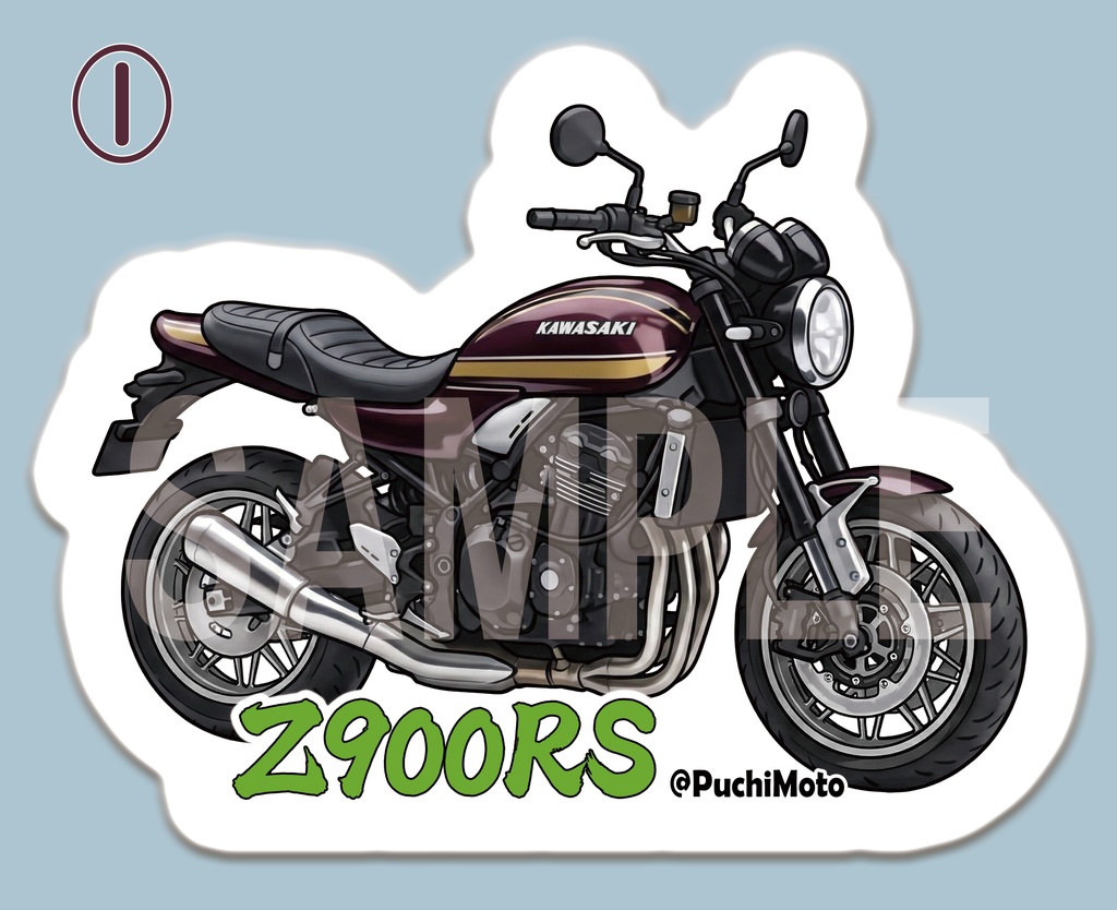 Kawasaki Z900RS ステッカー